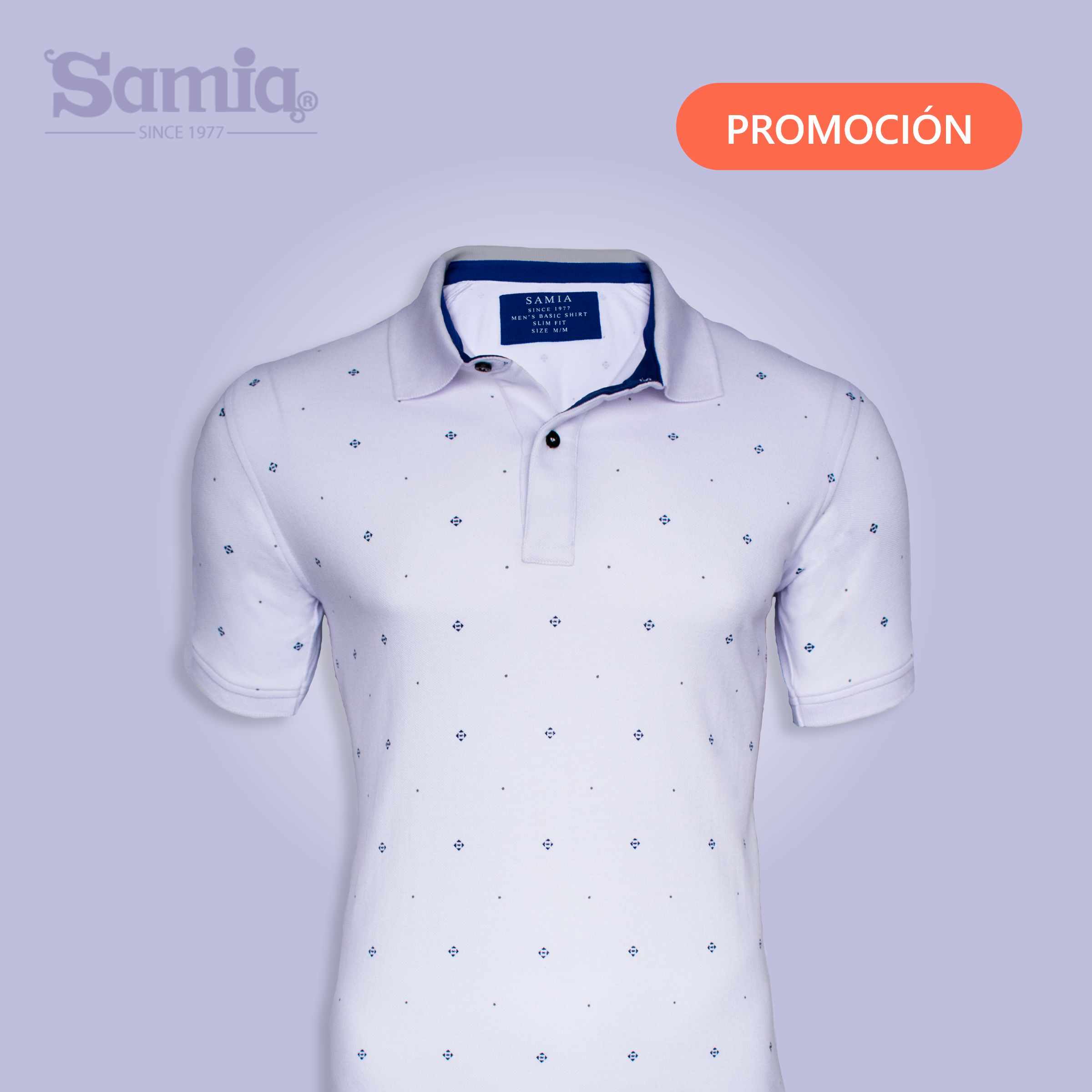 camisas polo estampadas